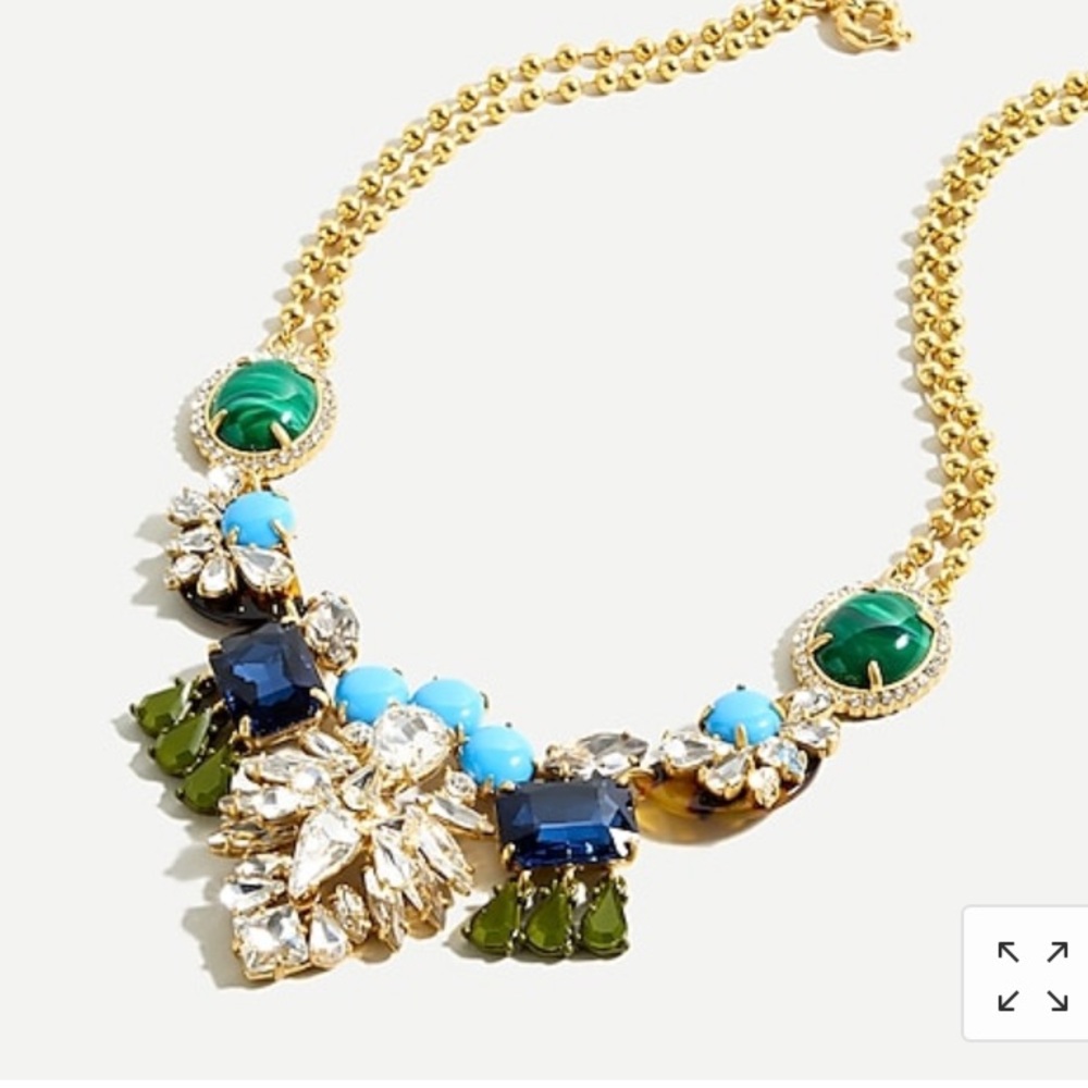 NWT J.Crew Geometric Statement Necklace